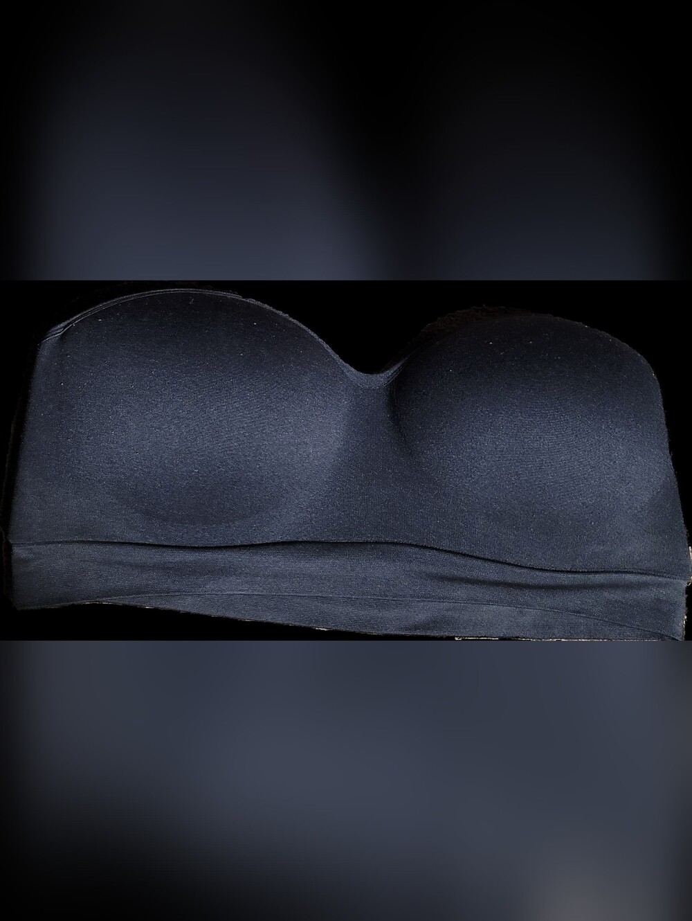 Target Black Strapless Seamless Bandeau Bra